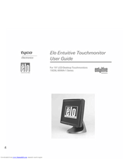 Elo TouchSystems Entuitive 192XL-XXWA-1 Series User Manual