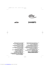 Elta 2444MP3 Owner's Manual