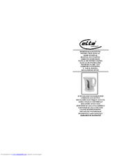 Elta WK101N1 Instruction Manual
