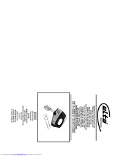 Elta HM211 Instruction Manual