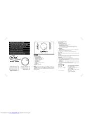 Elta 5786CK Instruction Manual