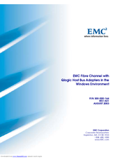 EMC Qlogic QLA23 Series User Manual