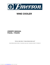 Emerson FR24RD Owner's Manual