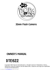 Emerson Nick Jr Dora the Explorer DTE622 Owner's Manual