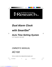 Emerson Research AC100 Owner's Manual