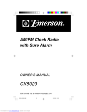 Emerson CK5029 Owner's Manual