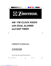 Emerson CK5038 Owner's Manual