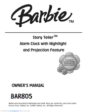 Emerson Barbie Story Teller BAR805 Owner's Manual