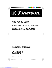Emerson CK5051 Owner's Manual
