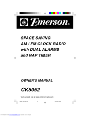 Emerson CK5052 Owner's Manual