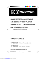 Emerson CKD2328 Owner's Manual