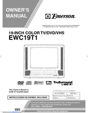 Emerson EWC19T1 Owner's Manual