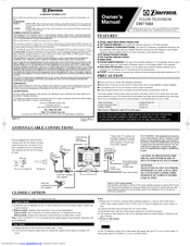 Emerson EWT19B4 Owner's Manual
