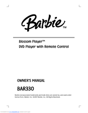 Emerson Barbie Blossom Player BAR330 Owner's Manual
