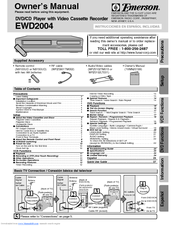 Emerson EWD2004 Owner's Manual