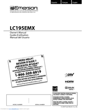 Emerson LC195EMX Owner's Manual
