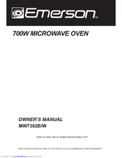 Emerson MW7302W Owner's Manual