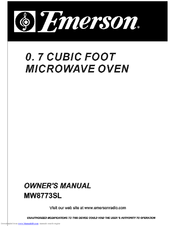 Emerson MW8773SL Owner's Manual