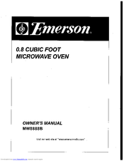 Emerson MW8888B Owner's Manual