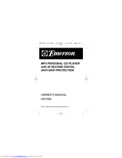 Emerson HD7088 Owner's Manual