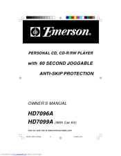 Emerson HD7096A Owner's Manual