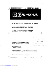 Emerson PD6559BL Owner's Manual