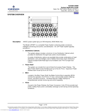 Emerson LXP48F1 System Application Manual