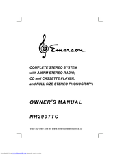 Emerson NR290TTC Owner's Manual