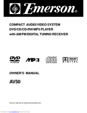 Emerson AV50 Owner's Manual