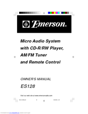 Emerson ES128 Owner's Manual
