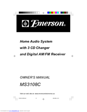 Emerson MS3108C Owner's Manual