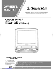 Emerson EC313D Owner's Manual
