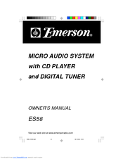 Emerson ES58 Owner's Manual