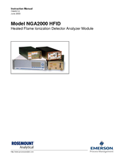 Emerson ROSEMOUNT NGA2000 HFID Instruction Manual