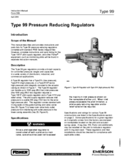Emerson 99 Instruction Manual