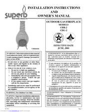 Superb CHR-2 Installation And Owner's Manual