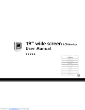 Emprex LCD Monitor LM-1905 User Manual