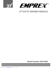Emprex HD-3701P Owner's Manual