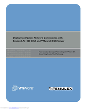 Emulex LP21000 CNA Deployment Manual