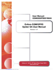 Enfora Spider SA User Manual