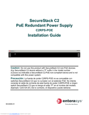 Enterasys SecureStack C2 C2RPS-POE Installation Manual