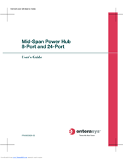 Enterasys Mid-Span Power Hub BL-6000ENT User Manual