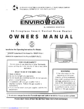 Enviro EG 95as Owner's Manual