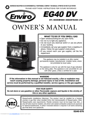 Enviro EG40-070 Owner's Manual