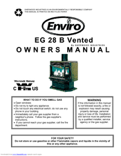 Enviro EG 28 B Owner's Manual