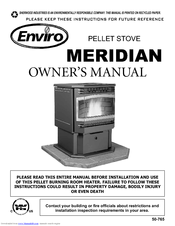 Enviro Meridian C-10135 Owner's Manual