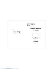 Envision L37W698 User Manual