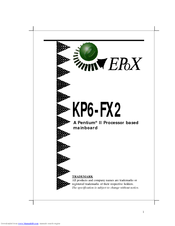 EPOX KP6-FX2 User Manual