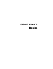 Epson 1000 ICS Basics Manual