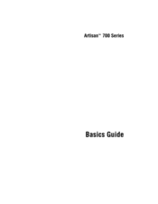 Epson C11CA30201 - Artisan 700 Photo All-in-One Printer Basic Manual